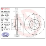 Brembo Arka Fren Diski – 09.B969.11