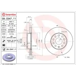 Brembo Ön Fren Diski – 09.C547.11 / OEM 5Q0615301E