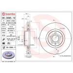Brembo Ön Fren Diski – 09.C895.11 / OEM 4F0615301E