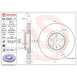 Brembo Ön Fren Diski – 09.D423.11 / OEM 4M0615301AB