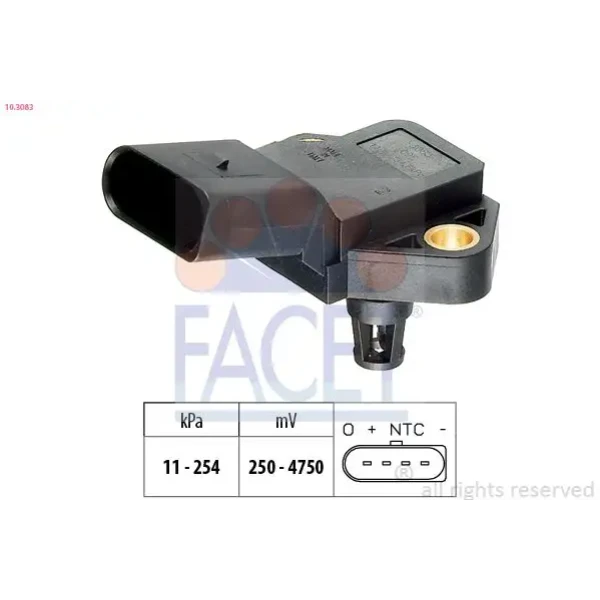 Facet Map Sensörü – 10.3083 / OEM 038906051B