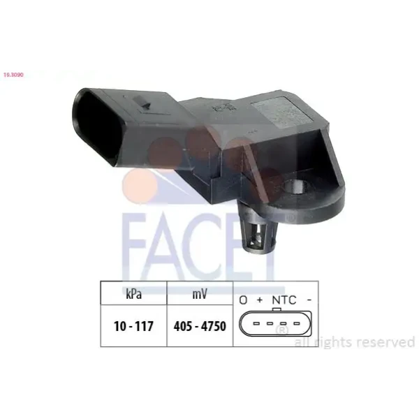 Facet Map Sensörü – 10.3090 / OEM 03C906051