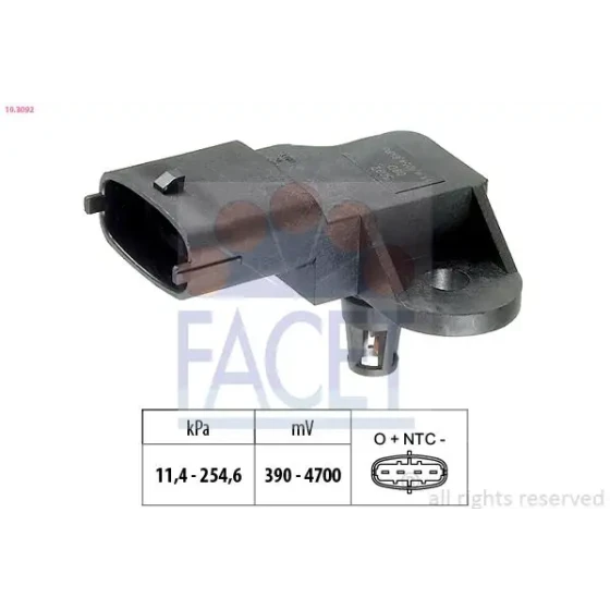 Facet Map Sensörü – 10.3092 / OEM 46769978 ürün görseli