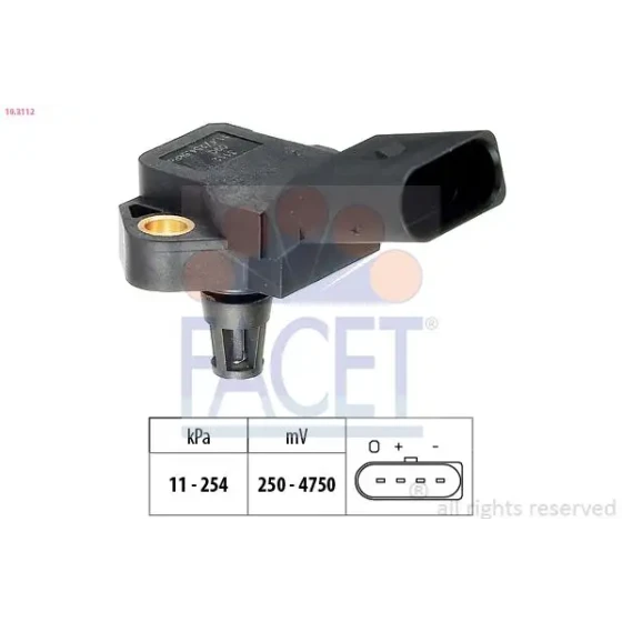 Facet Map Sensörü – 10.3112 / OEM 038906051D ürün görseli