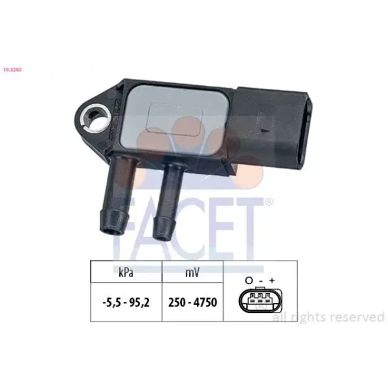 Facet Fren Basınç Sensörü – 10.3263 / OEM 4F0131552AM ürün görseli