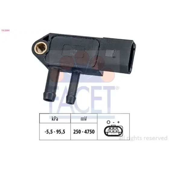 Facet Map Sensörü – 10.3264 / OEM 076906051A ürün görseli