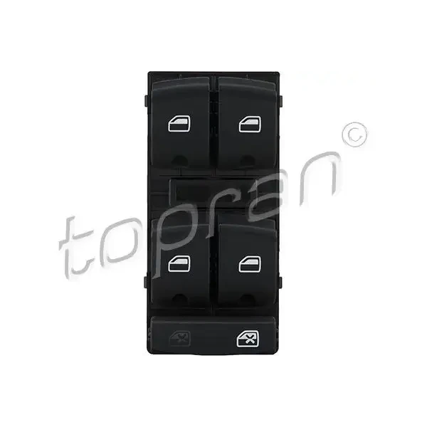 Topran Cam Açma Butonu (ön Sol) – 114754001 / OEM 4F09598515PR
