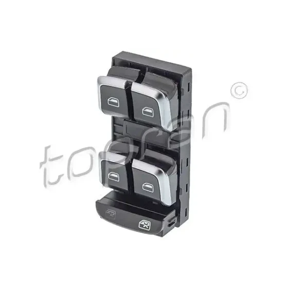 Topran Cam Açma Butonu (ön Sol) – 116017001 / OEM 8K0959851FV10 ürün görseli