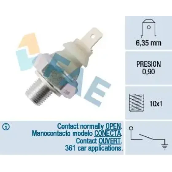 FAE Yağ Müşürü – 12930 / OEM 038919081N ürün görseli