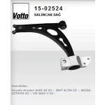 Votto Alt Salıncak (Sol) – 15-02524 / OEM 1K0407151AC