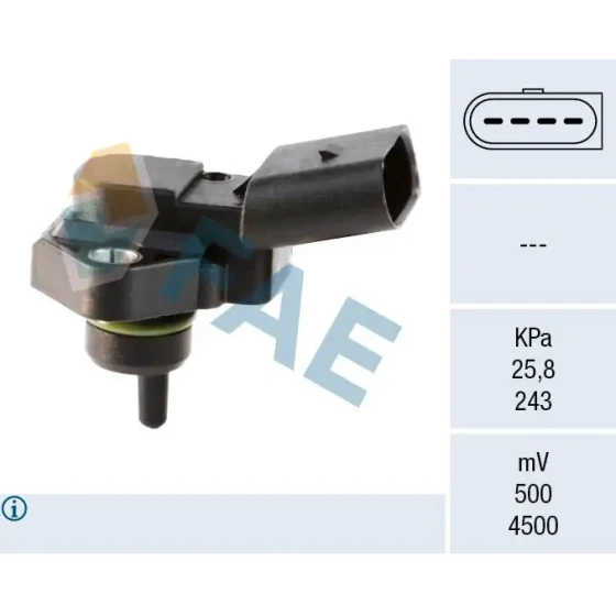 FAE Turbo Basınç Sensörü – 15030 / OEM 99VW9E928AA ürün görseli