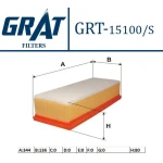 GRAT Hava Filtresi – 15100S / OEM 1K0129620E
