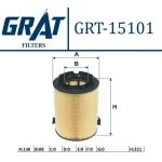 GRAT Hava Filtresi – 15101 / OEM 1F0129620