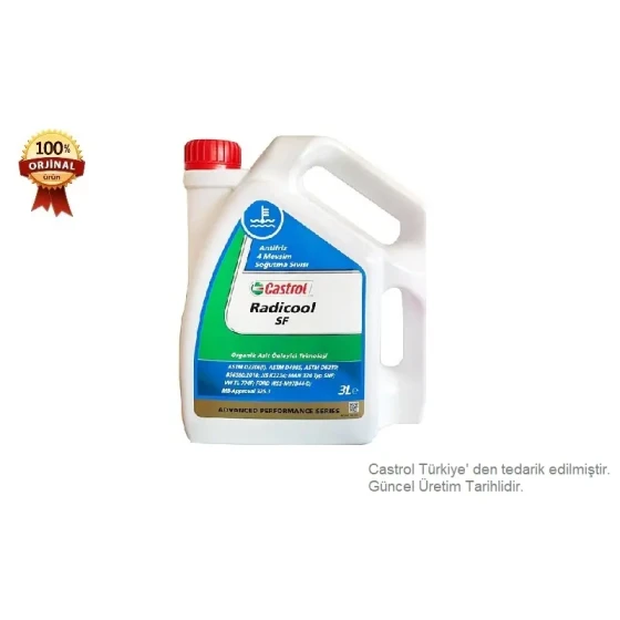 Castrol Antifriz Kırmızı – 15109E / OEM 3 LITRE ürün görseli