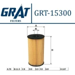 GRAT Yakıt Filtresi – 15300 / OEM 3C0127434