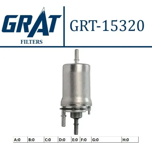 GRAT Yakıt Filtresi – 15320 / OEM 6Q0201511