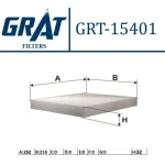 GRAT Polen Filtresi – 15401 / OEM 6Q0820367