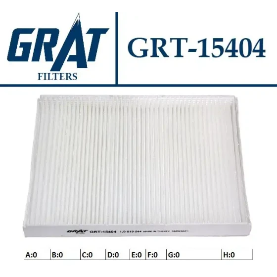 GRAT Polen Filtresi – 15404 / OEM 1H0819644 ürün görseli