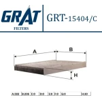 GRAT Polen Filtresi (Karbonlu) – 15404C / OEM 1J0819644A
