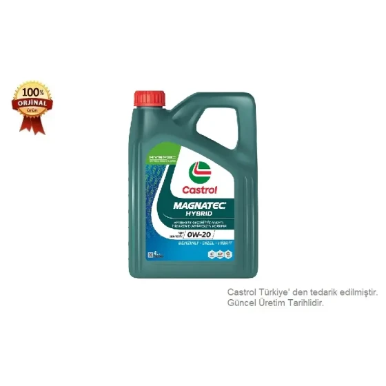Castrol 0w20 Magnatec – 15BC89 / OEM 4 LITRE ürün görseli