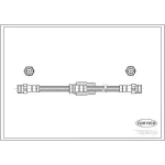 Corteco Ön Fren Hortumu – 19036320 / OEM 3C0611701J