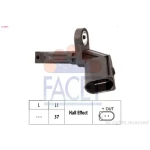 Facet ABS Hız Sensörü – 21.0015 / OEM 4E0927804D