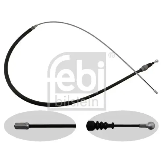 FEBI El Fren Halatı (Arka) – 24412 / OEM 1K0 609 721 BE ürün görseli