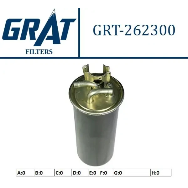 GRAT Yakıt Filtresi – 26300 / OEM 4F0127435A