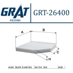 GRAT Polen Filtresi – 26400 / OEM 8K0819439