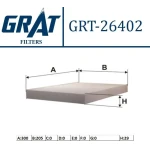 GRAT Polen Filtresi – 26402 / OEM 8E0819439