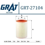 GRAT Hava Filtresi – 27104 / OEM 51854025