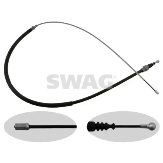 SWAG El Fren Halatı (Arka) – 32924412 / OEM 1K0 609 721 BE ürün görseli