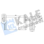 KALE Kalorifer Radyatörü – 346250 / OEM 191819031