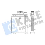 KALE Kalorifer Radyatörü – 346260 / OEM 6Q0819033