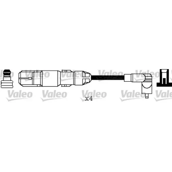 Valeo Buji Kablosu – 346373 / OEM 06A905409A ürün görseli