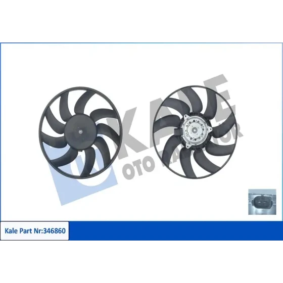 KALE Fan Motoru – 346860 / OEM 9A795945516 ürün görseli