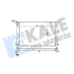 KALE Radyatör – 348315 / OEM 4F0121251Q