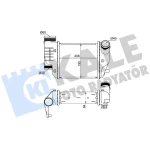 KALE Turbo Radyatörü – 352425 / OEM 4F0145806E
