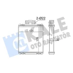 KALE Kalorifer Radyatörü – 355245 / OEM 6C0819031