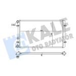 KALE Radyatör – 366400 / OEM 1J0121253AD