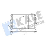 KALE Radyatör – 367500 / OEM 4B0121251G
