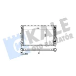 KALE Radyatör – 368000 / OEM 8D0121251BC