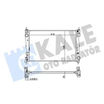 KALE Radyatör – 368600 / OEM 1300287