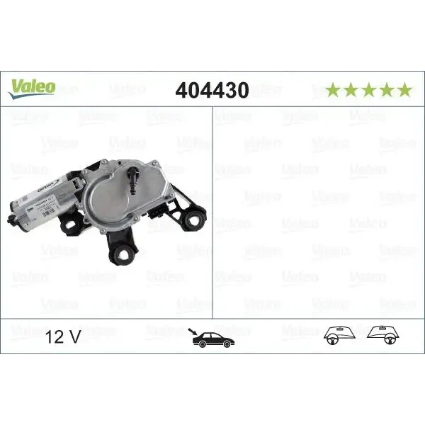 Valeo Silecek Motoru (Arka) – 404430 / OEM 8L0955711B
