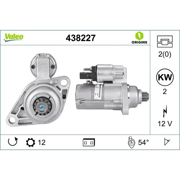 Valeo Marş Motoru – 438227 / OEM 0AM911023QX
