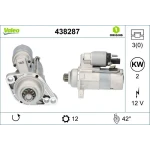 Valeo Marş Motoru – 438287 / OEM 02Z911024D
