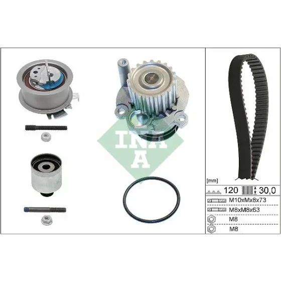 INA Triger Seti Ve Devirdaim – 530020132 / OEM 03L121011BX ürün görseli