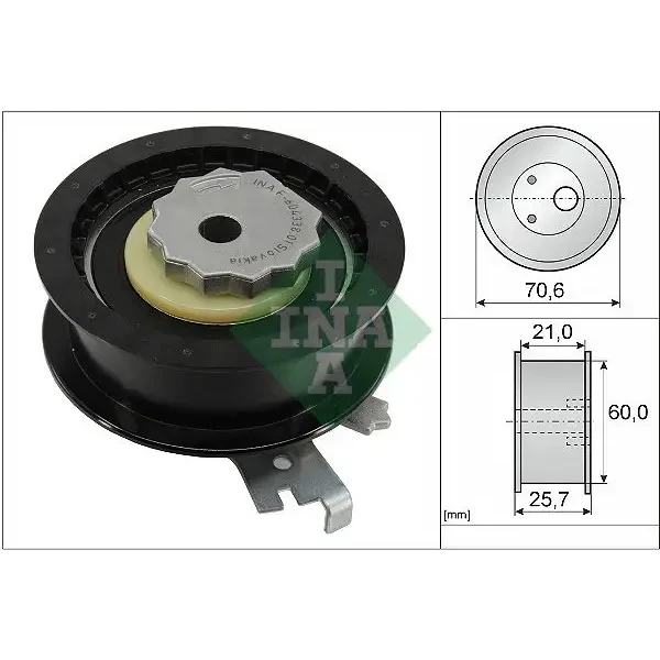 INA Triger Gergi Rulmanı – 531088210 / OEM 04C109479G