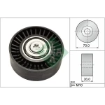 INA Alternatör Gergi Rulmanı – 532050510 / OEM 51758383