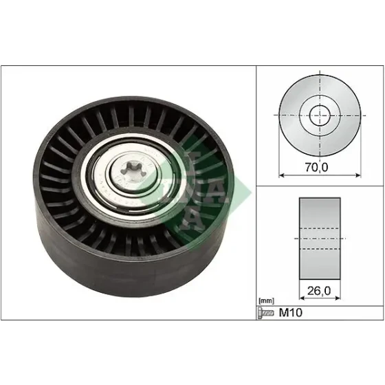 INA Alternatör Gergi Rulmanı – 532050510 / OEM 51758383 ürün görseli